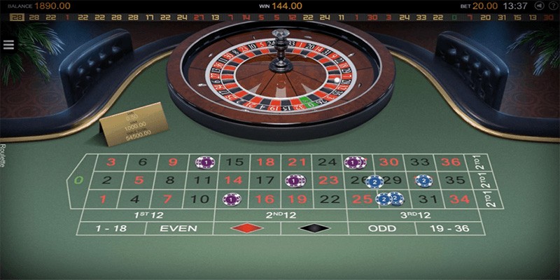 Các bước chơi Roulette cơ bản cho người mới